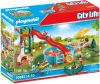 Playmobil ® Constructie speelset Zwembadfeest met glijbaan(70987 ), City Life Made in Germany(159 stuks ) online kopen