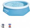 Bestway Fast Set zwembad (Ø 244x66 cm) met filterpomp online kopen
